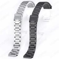 18mm Stainless Steel Strap for F-91W W800h AE1200 Universal Replacement Wristband Women Men Watch Ba