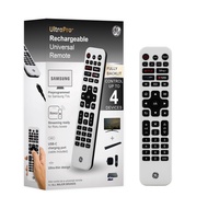 GE Rechargeable TV Remote Control, Universal Remote Control, Backlit Buttons, Samsung TV Remote Cont