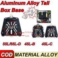 45L/55L/65LUniversal Aluminum Alloy Tail Box Base Bottom Plate Motorcycle Tail Box Base Plate Tail B