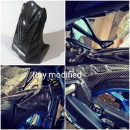 Yamaha MT 15 carbon kevlar undercarriage fender