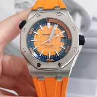 Audemarsess PPiguettess Royal Oak Offshore Mechanical Watch Men's Violent Orange 15710ST.OO.A070CA.0