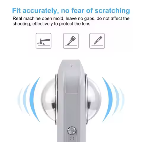 Lens Guard PC Protector For RICOH Theta SC2/S/V 360 Accessory Lens Protection Cover For Tesla Model 