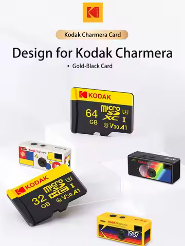 Mirco Sd Card for Kodak Charmera Keychain Digital Camera 32GB 64GB 128GB 256GB Microsd Memory Card C