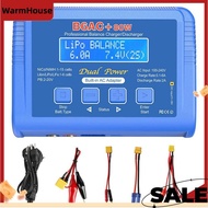 B6AC 80W for 1S-6S LiPo Battery Charger RC Balance Smart Charger  Li-Ion 1-15S NiCD NiMH PB Batterie
