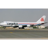 DIY Papercraft Boeing 747-400 Cargolux Aircraft Pattern