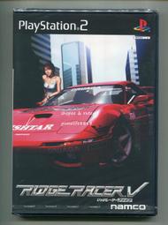 【收藏趣】PS2『實感賽車5 RIDGE RACER V』日版初回版 全新