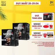 Combo 2 hộp Cà phê đen hòa tan NESCAFÉ Signature Hộp 10 gói ĐẬM ĐÀ TUYỆT HẢO