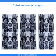 [6 variants] Henna Print Stickers | Hand Tattoo | Henna tattoo Sticker