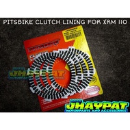 PITSBIKE CLUTCH LINING FOR XRM 110 / WAVE 110