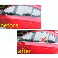 Perodua bezza door glass moulding chrome