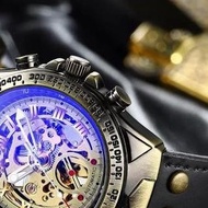 FN-043 | FNGEEN AUTOMATIC Jam Tangan Pria Mechanical Waterproof Casual Otomatis Kaca Kulit Watches T