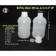 Gamat Jelly Bottle 350 ML HDPE/GOLD G Bottle/ Gamat Jelly Bottle