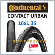 CONTACT URBAN Continental Tyre 16x1.35 35-349 Brompton 16 inch