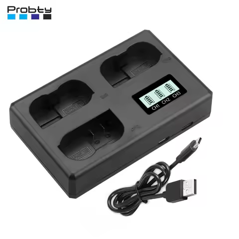 EN-EL15C EN-EL15a EN-EL15b 3 Slot Battery Charger For Nikon Z6 III Z6 II Z6 Z7 II Z7 D850 D810A D810