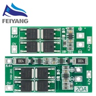 2S 20A 7.4V 8.4V 18650 Lithium battery protection board/BMS board standard/balance