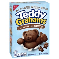 Teddy Grahams - Teddy Grahams Bear Biscuits 283g / USA - Imported American - Nabisco - Cocoa - Honey