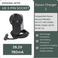 Dyson 26.1V /30.45V Battery Charger for Dyson Hoover Charger - (Replacement for V6 V7 V8 V10 V11 Vac