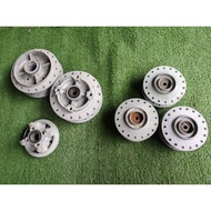 HUB RIM DEPAN & BELAKANG USED ORIMOTO CIAP BLASTING PNP X1R & 125zR