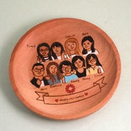 客製化物語小木碟-好朋友訂製版(同款多隻有特別折扣)