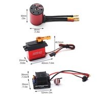 GoolRC 3650 2300KV Brushless Motor with 60A ESC Electric Speed Controller  25KG Digital Servo and Pr