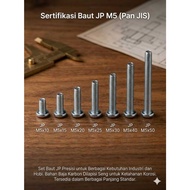 JP M5 bolts length 15ml to 50ml [length 1.5CM to 5CM] unit price {wholesale}