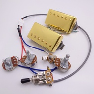 Gibson Pickups BB1 BB2 4C Alnico 2 Guitar Humbucker Pickup Gold N/B with Harness Guitar Accessories