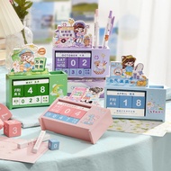 Ready Stock Creative desk calendar cute desktop wooden calendar Ornaments 2023 Postgraduate Entrance