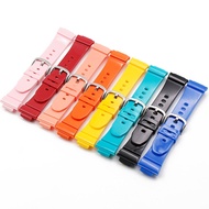 ﹍☊♣ Watch accessories For ladies Casio BABY-G BGA130 131 160 BA-110 111 resin strap buckle