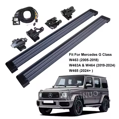 Electric Side Steps Automatic Power Running Boards Deployable For Mercedes G Class Wagon W463 W464 W