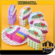 Kings - T5639 Tas Pop it Selempang Tas Cute Unik Anak Viral/Tas Pop it Cup Cake/Tas Pop it Ice Cream