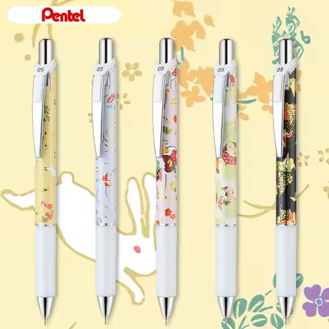 1Pc Japanese Pentel Bln75 Quick-drying Gel Pens Limited Edition Japanese Style Series Replacement Re