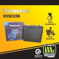 [Installation Provided] Panasonic S55D23R VRLA Original Car Battery for HYBRID Battery Kereta Toyota