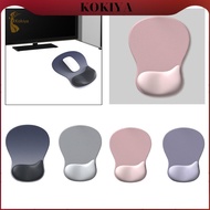 kokiya Mouse Pad, Wrist Rest, Wrist Pad, Creative Non-Slip PU Base, Ergonomic Ergonomic Mouse Pad, M