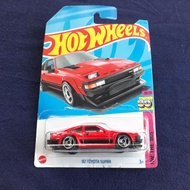 SUPRA HW TOYOTA MERAH Hot Wheels Diecast The 80s 82HW Red SupraTOYOTA