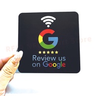 Review us on Goog Trustpilot Tripadvisor Reviews NFC Tap