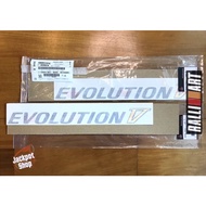 New Original 🇯🇵 DECAL STICKER DOOR EVOLUTION VI V MITSUBISHI LANCER EVOLUTION EVO4 EVO5 CN9A CP9A Ck