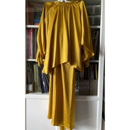 she dazzle kurung in mustard