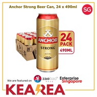 Anchor Strong Beer 24 X 490ml Cans Carton Deal