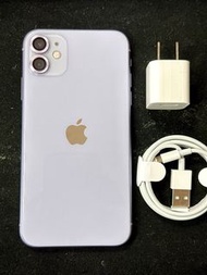 Apple iPhone 11 128GB  紫色 二手機/中古機（8.5成新）可用舊機貼換