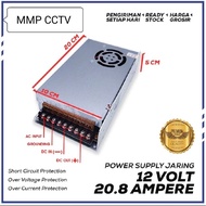 Power Supply / Transformer / Adapter 12v 20a Fan, Pure 12v 20a LED Strip CCTV Power Supply