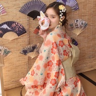 God Girl Kimono Improved Japanese Style Japanese Style Student Photo Art Photo Traditional Cherry Bl