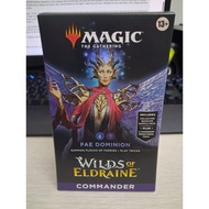 MTG Fae Dominion Commander Deck (WOC)(New & Sealed)