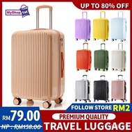 [PREMIUM] Bagasi Bag ABS+PC HARDCASE TRAVEL LUGGAGE SETS SUITCASES BAGASI TRAVEL 20 INCH & 24 INCH &