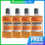 LISTERINE(ลิสเตอรีน) | Listerine Natural Citrus 250ml x4 แพ็ค