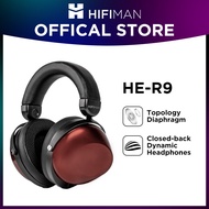 HIFIMAN HE-R9ไดนามิก Closed-Back หูฟังกับ Topology DiaphragmW/w/wo Bluemini R2R (มีสาย)