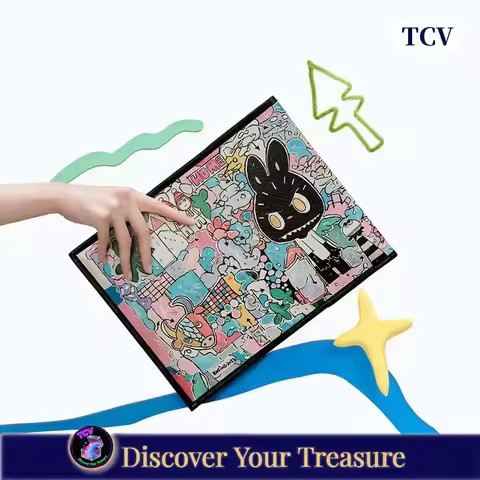 Tcv Popmart The Monsters 10th Anniversary Series Zimomo Computer Bag Trendy Accessories Laptop Bag V