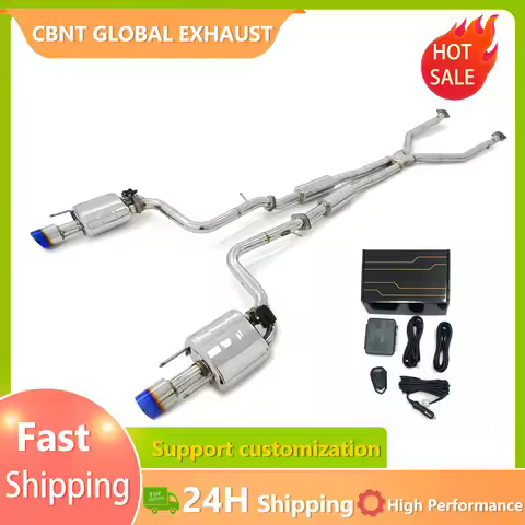 CBNT Quick Delivery Stainless Steel Valved Catback Exhaust for Lexus IS250 IS300 IS350 3.5L Exhaust