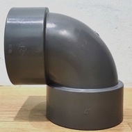 Knee 4 in 4 Inch PVC Elbow/ Keni Pipe socket Connection/