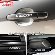 Jaecoo 3D Metal Car Sticker Car Logo Interior Badge Stickers Rearview Mirror Window Decoration For J