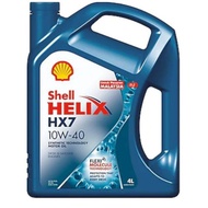 [Pasaran Malaysia] SHELL HELIX HX7 10W40 4L ENGINE OIL SEMI SYNTHETIC Minyak Hitam Kereta Car Proton Toyota Perodua